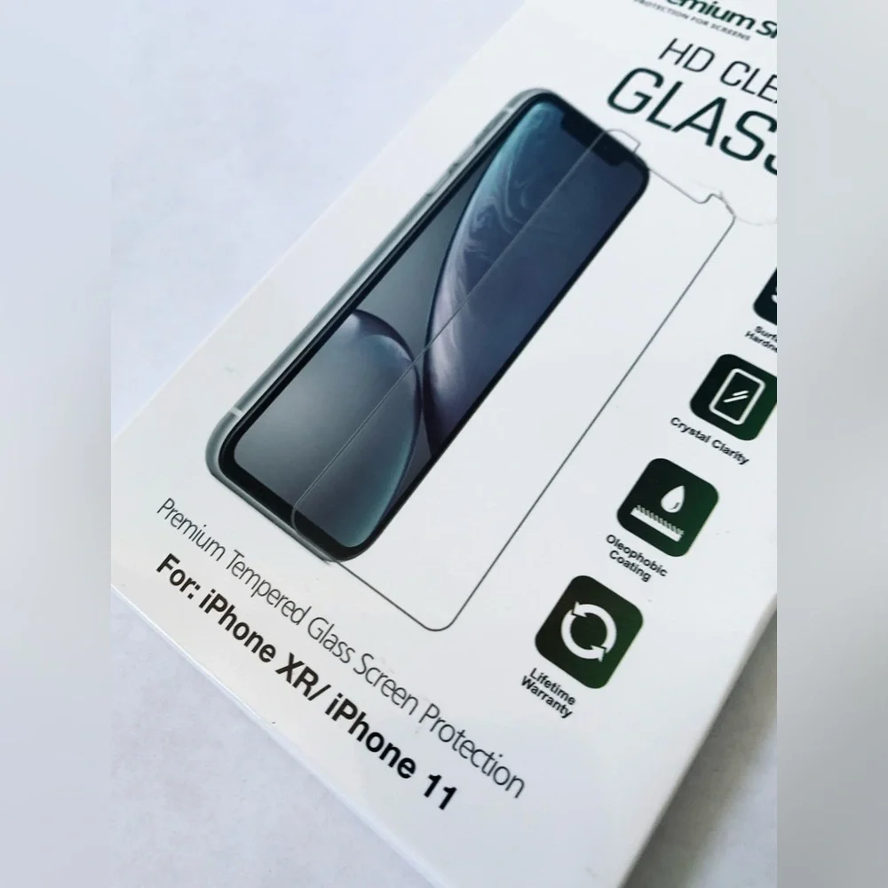 Screen Protector for iPhone 11 / XR tempered HD clear Glass crystal clarity